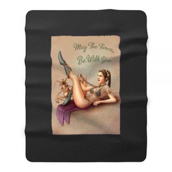 Leia Organa Star Wars Fleece Blanket