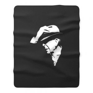 Leonard Cohen Folk Rock Poet Hallelujah Bird On A Wire Anthem Fleece Blanket