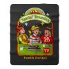 Lets Make Brownies Child Humor Fleece Blanket