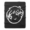 Lil Alpha Face Fleece Blanket