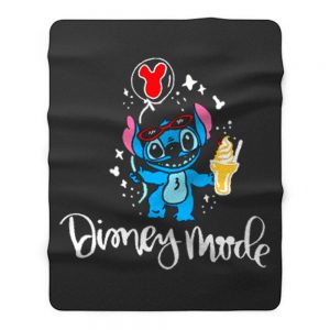 Lilo And Stitch Disney Mode Fleece Blanket