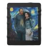 Lisa Van Gogh Starry Night Fleece Blanket