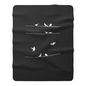 Little Bird Every Gonna Be Kind Fleece Blanket