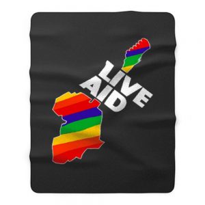 Live Aid Fleece Blanket