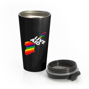 Live Aid Stainless Steel Travel Mug