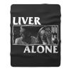 Liver Alone Horror Punk Halloween Fleece Blanket