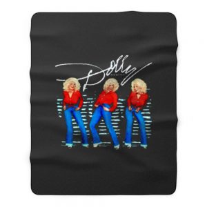 Lives Matter Dolly Parton Fleece Blanket