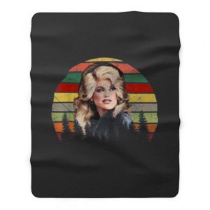 Lives Matter Dolly Vintage Parton Fleece Blanket