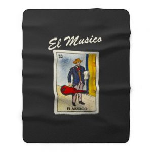 Loteria Borracho Mexico Fleece Blanket