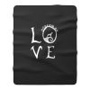 Love Doberman Fleece Blanket