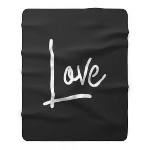 Love Typho Quote Fleece Blanket