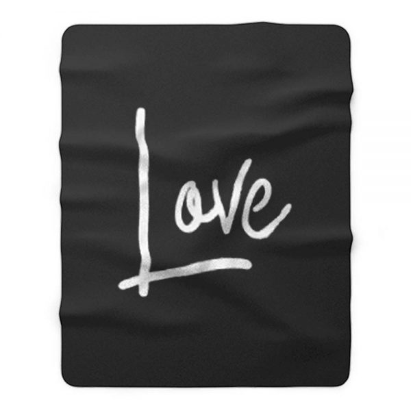 Love Typho Quote Fleece Blanket