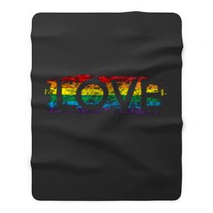 Love Vintage Fleece Blanket