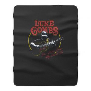 Luke Combs Fleece Blanket