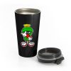 MARVIN THE MARTIAN Showing Midle Finger Stainless Steel Travel Mug