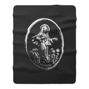 MEDUGORJE Our Lady of Medjugorje Miraculous Medal Fleece Blanket