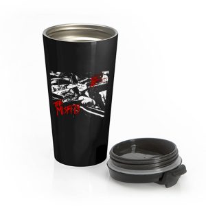 MISFITS BULLET ORROR PUNK DANZIG THE MISFITS Stainless Steel Travel Mug