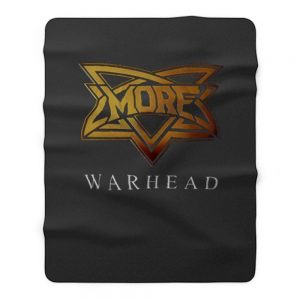 MORE WARHEAD BLACK DIAMOND HEAD SAXON 1981 NWBHM Fleece Blanket