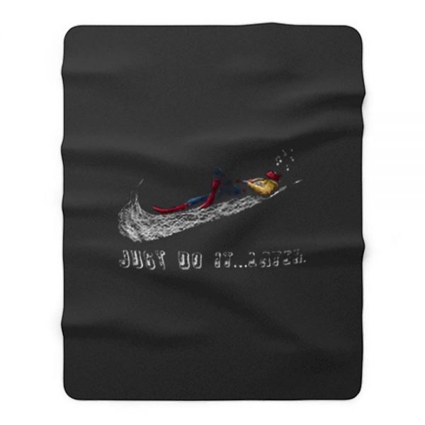 Man Just Do It Later Fleece Blanket