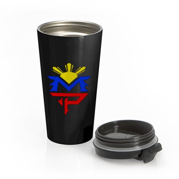 Manny Pacquiao Inspired Stainless Steel Travel Mug