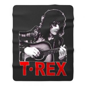 Marc Bolan T Rex Slider English Guitar Fleece Blanket