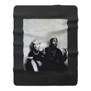 Marilyn 2pac Vintage Fleece Blanket