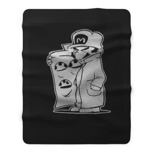 Mario Dealer Fleece Blanket