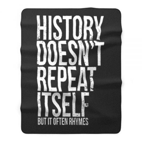 Mark Twain Literature Quote Fleece Blanket