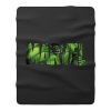 Marvel Logo Hulk Avengers Super Hero Angry Green Fleece Blanket