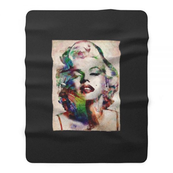 Marylin Monroe American Actrees Fleece Blanket