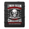 May Seem Calm And Reserved Fleece Blanket