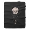 Memento Mori Fleece Blanket