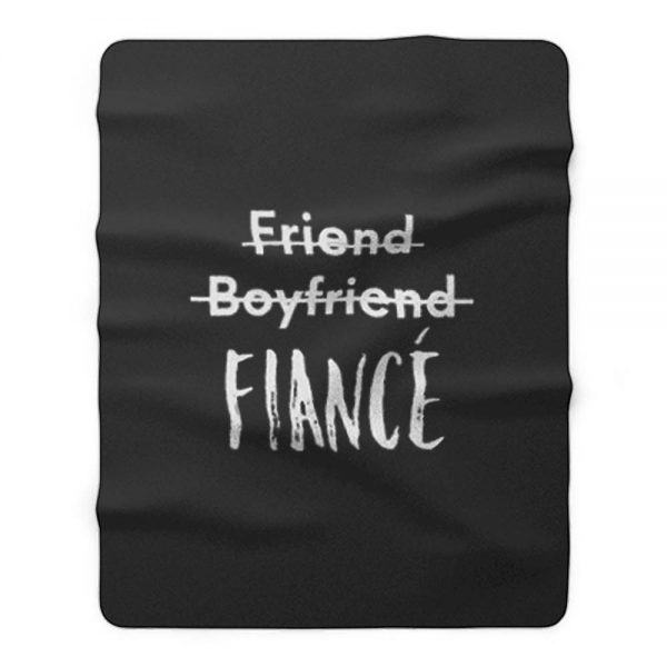 Mens Fiance Fleece Blanket