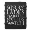 Mens Game of Thrones In The Nights Watch Jon Snow Boyfriend Fleece Blanket