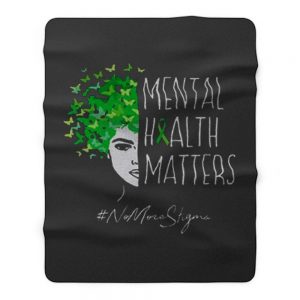 Mental Health Matters Fleece Blanket