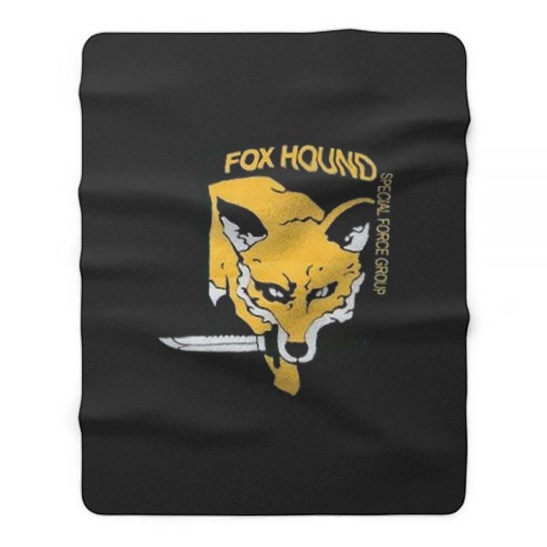 Metal Gear Solid Fox Hound Fleece Blanket