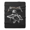 Metalica skull Fleece Blanket