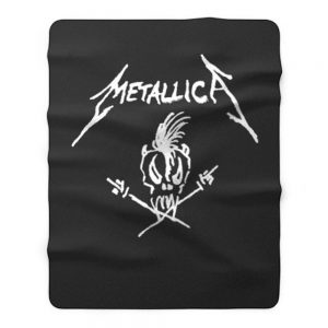 Metallica Original Scary Guy Fleece Blanket