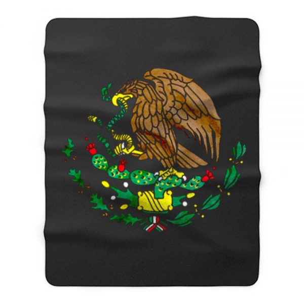 Mexican Pride Nationality Mens Fleece Blanket