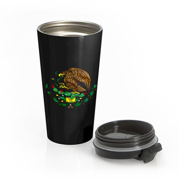Mexican Pride Nationality Mens Stainless Steel Travel Mug