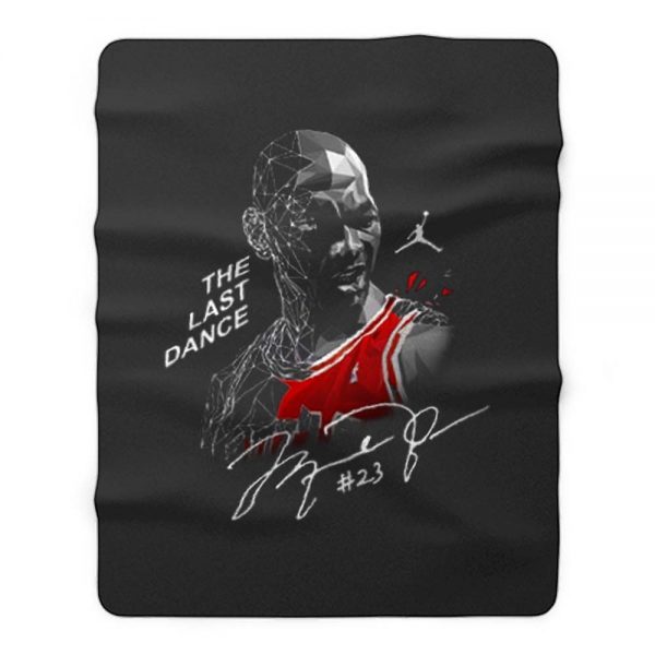 Michael Jordan The Last Dance Fleece Blanket