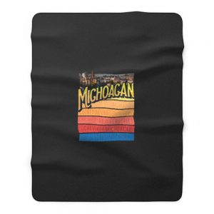 Michoacan Y Sus Municipios Fleece Blanket