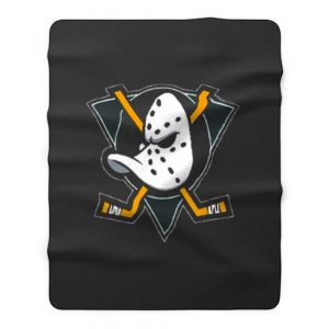 Mighty Duck Nhl Hockey Fleece Blanket