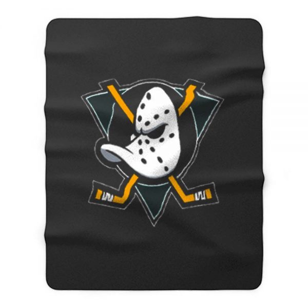 Mighty Duck Nhl Hockey Fleece Blanket