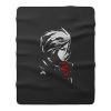 Mikasa Attack On Titan Anime Fleece Blanket