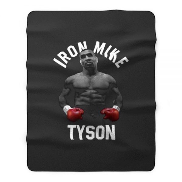 Mike Tyson Iron Mike World Boxing Champion Fight Fan Fleece Blanket