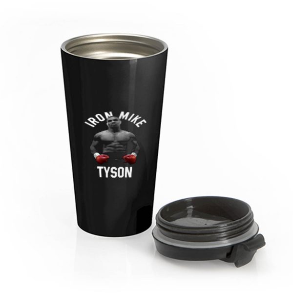 Mike Tyson Iron Mike World Boxing Champion Fight Fan Stainless Steel Travel Mug