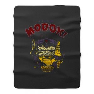 Modok If This Be Marvel Comics Fleece Blanket