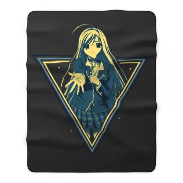 Moka Akashiya Rosario Plus Vampire Fleece Blanket