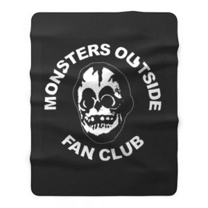 Monsters Outside Fan Club Fleece Blanket